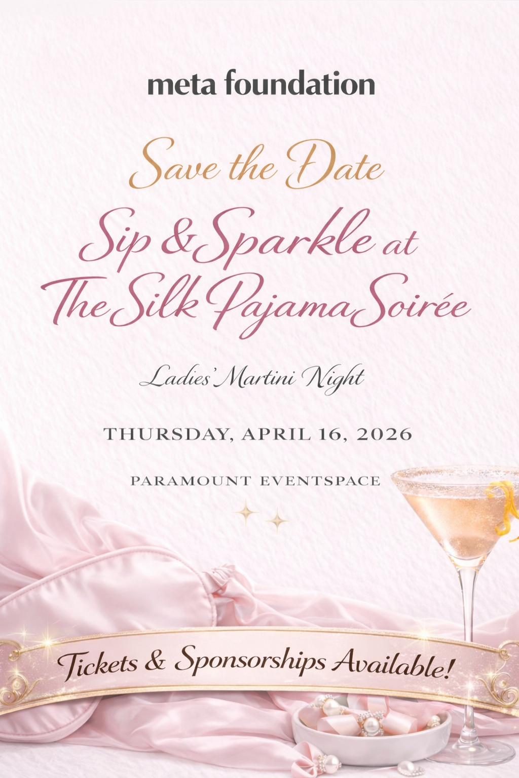 2026 LADIES MARTINI NIGHT